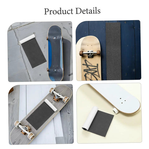 Premium Grip Tape Sheets For Skateboards And Electric Scooters Waterproof Non Slip Deck Cover With High Traction