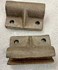 Tailgate Hinge Pair for Jeep CJ2A CJ3A CJ3B CJ5 CJ6 Rear Gate Mount Replacement with Hardware Floor Mount Steel Hinges OEM Style