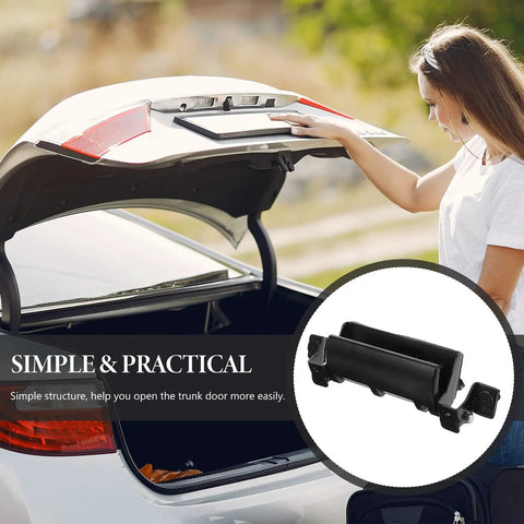 Badass Car Rear Trunk Door Handle Replacement Slick Exterior Hatch Latch No Sweat Mount Upgrade For Any Minivan And Suv Model Ride Ready Design Straight Fire Wear Resistance
