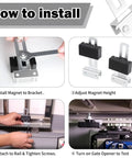 Installation guide for Premium 2 Piece Square Gate Magnet Set With Mounting Bracket And Wrench For Automatic Sliding Gate Openers