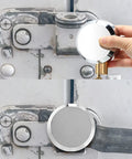Installing Two Pack Hidden Shackle Puck Padlocks Two And Seven Eighths Inch Built Tough Heavy Duty Trailer Locks Keyed Alike