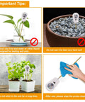 3 In 1 Soil Test Kit With Moisture Meter PH Meter And Fertility Tester For Garden, Lawn, Farm And Indoor Outdoor Use, Quick And Accurate Soil Diagnostics For Home Growers In Lace Elegance White, instruction chart