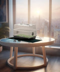 Heavy Duty Humidity Dome Germination Kit With Full Spectrum LED Grow Light Bars Using Samsung LM301H EVO LEDs on a table