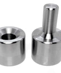 Heavy Duty Dimple Dies Set For Metal Fabrication With Multiple Size Options 0.5, 0.75, And 1 Inch Dies, SAE 8620 Steel, front view