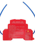 Heat Activated Auto Fire Extinguisher Patch With Drop Dead Aluminum Alloy Housing And Super Sticky Backing for safe engine use
