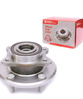 Front view of Front Wheel Bearing Hub Assembly for 2009-2016 Dodge Journey and 2014-2015 Ram ProMaster with box packaging