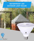 6 Pack PAR30 Short Neck LED Flood Light Bulb 10W 75 Watt Equivalent 850 Lumens Waterproof E26 Base 3000K Warm White Dimmable