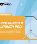 PS II Model Rocket Launch Pad For Mid Powered Rockets Ready To Blast Off With A 60 Inch Threaded Steel Launch Rod PVC Leg System