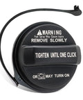 Plug And Play Direct Fit Gas Cap 31010 3L600 For Hyundai And Kia, shown close-up with tightening instructions.
