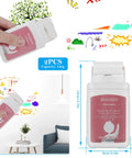 Showing 2 Pack Small Roller Wall Patch Kit With Spackle Roller Roll On Wall Repair Tool; handheld size with built-in paint.