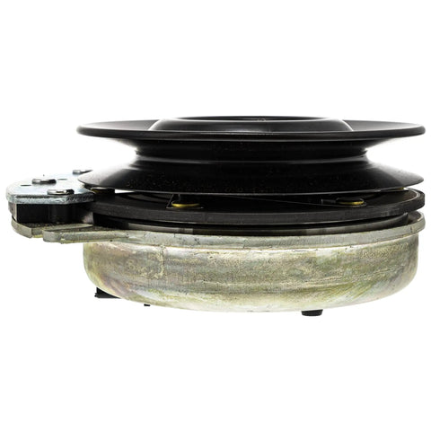Electric PTO Clutch Replacement For GT2544 GT2550 Garden Tractors OEM 917-04214 Replaces 717-04214 Fits Tractors Easy Install Durable Performance Built To Last In The Field, black metal clutch