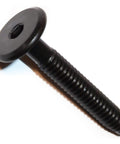 Top Shelf Black Flat Hex Head Bolts 1/4 20 X 1.57 Inches, Heavy Duty Furniture Hardware And Cabinet Fasteners For Home Projects, Smooth flush mount bolt