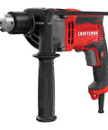 Beast Of A Half Inch Hammer Drill With A Seven Amp Motor Delivers Up To 3,100 RPM And 52,700 BPM, Keyed Chuck For Superior Bit Retention