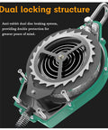 Close-up of Hardcore Industrial Fall Arrest Self Retracting Lifeline with dual locking disc braking system.