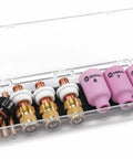 Pro Grade Air Cooled TIG Torch Gas Lens Accessory Kit with back cap, 1/8 in tungsten electrodes, and alumina gas lenses