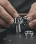 Bevel Gear And Drivetrain Bearing Upgrade Kit For RC Cars 1 16th And 1 14th Scale, Powder Metallurgy Metal Construction, Tough Replacement Part For Smooth Handling On Road And Gravel Surfaces, with bearings