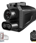Tesla NACS To CCS1 Charger Adapter 500A 1000V Fast Charge For EVs Up To 250KW 80 Percent In 30 Minutes Adapts Ford GM Rivian