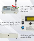 Intelligent Pro Grade Torque Tester Cap Torque Meter Digital Tester Multifunctional Measuring Tool With Box Three Unit Conversion Lbf In Kgf Cm Nm Peak Hold For Automotive And DIY Projects, front view