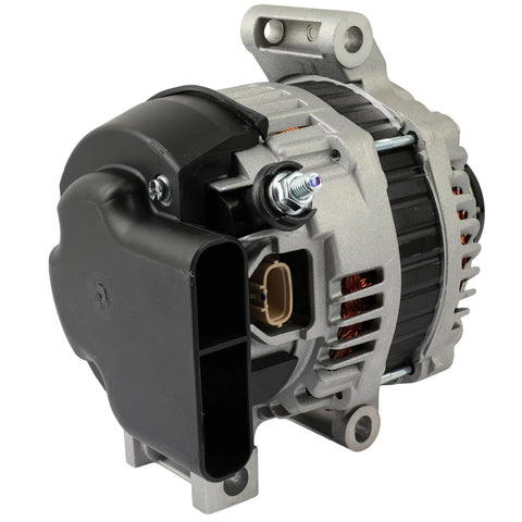 High Output 110 Amp 12V Alternator For Mazda 3 2.3L 2007 2013 And Mazda 6 2.3L 2006 2007 With 6 Groove Pulley And Internal Regulator