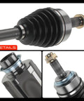 Front Right Passenger Side CV Axle Shaft Assembly For Honda Accord 2003 To 2007 V6 3.0L CR-V 2002 To 2006 2.4L And Acura TL 2004 To 2006 3.2L Plug And Play Direct Fit Replacement details