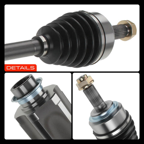 Front Right Passenger Side CV Axle Shaft Assembly For Honda Accord 2003 To 2007 V6 3.0L CR-V 2002 To 2006 2.4L And Acura TL 2004 To 2006 3.2L Plug And Play Direct Fit Replacement details