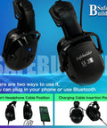 Cap Mounted Ear Muffs For Hard Hats With 29dB SNR Adjustable Helmet Attachments Black Safety Earmuffs Lets You Rock Out To Tunes Hands Free With Smartphone While You Work Great Hearing Protection