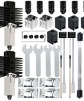 2 Pack Beefed-Up Hotend Kit for P1P P1S 3D Printer Upgrade With Hardened Steel Nozzle 0.2mm 0.4mm 0.6mm components and tools