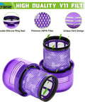 Dyson Vacuum Filter Replacement 3 Pack For V11 Series And V15 Detect Submarine Cordless Vacuums filters with HEPA design