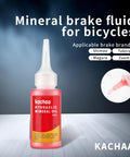 All In One Hydraulic Brake Bleed Kit With 120ml Mineral Oil, Funnel, Syringes And Adapters For MTB And Road Disc Brakes bottle