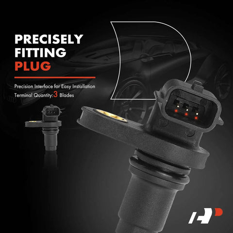 2 Pack Camshaft Position Sensor Replacement for Infiniti and Nissan Fits EX35 FX35 G25 G35 JX35 M35 M35h Q50 Q70 QX60 2006-2019 V6 3.5L and 2.5L Engine Models Plug and Play High Quality CPS Sensor, 3-pin plug