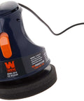 Side view of a 6 Inch Waxer Polisher With 3500 RPM 120V Motor, ergonomic palm grip, and lockable switch
