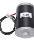 Brushed 150W Electric Scooter Motor Replacement With Ride Ready Power, Stable 3500 RPM Transfer Aluminum Alloy Drive Timing Belt