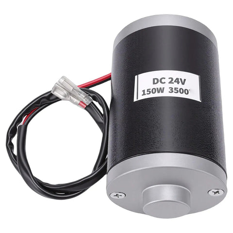 Brushed 150W Electric Scooter Motor Replacement With Ride Ready Power, Stable 3500 RPM Transfer Aluminum Alloy Drive Timing Belt