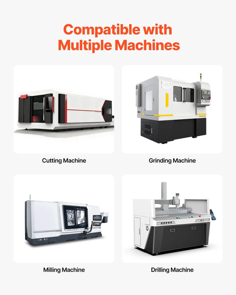 Image showing cutting, grinding, milling, and drilling machines compatible with Two Pack 25 Mm By 1000 Mm Linear Motion Rods.