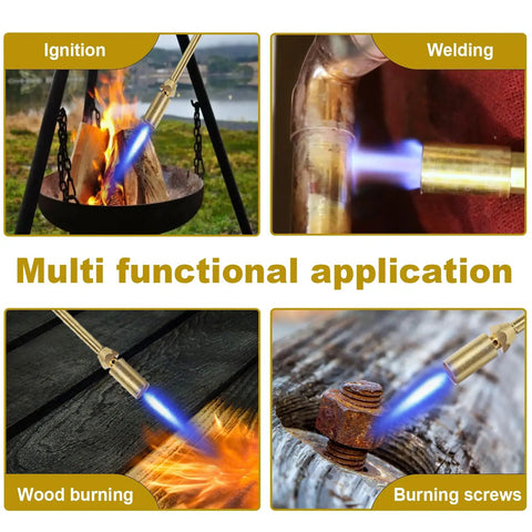 Modern MAPP Gas Substitute For Torch Work used for ignition, welding, wood burning, and burning screws.