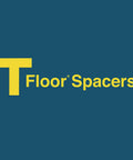 Tfloor Spacers logo for Laminate Flooring Spacers For Easy DIY Floor Installations, T Shape Design Never Falls, Slips, Or Tips