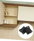 Adjustable Torque Friction Hinges For Cabinets And Furniture Plastic Folding 90 Degree Doors Anti Sag Design visible on cabinet