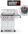 Replacement Gas Grill Burner Knob Set For Genesis 2011 Through 2016 Models showing grill with knob close-up