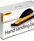 Box of Hands On 2.75 Inch By 8 Inch Sanding Block Kit With Hook And Loop System For Sanding Concave Convex And Flat Surfaces