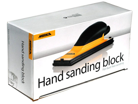Box of Hands On 2.75 Inch By 8 Inch Sanding Block Kit With Hook And Loop System For Sanding Concave Convex And Flat Surfaces