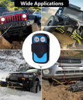 Wireless Winch Remote Control Kit For Car Truck Jeep ATV SUV 12V 24V Handset With Waterproof Receiver and off-road vehicles