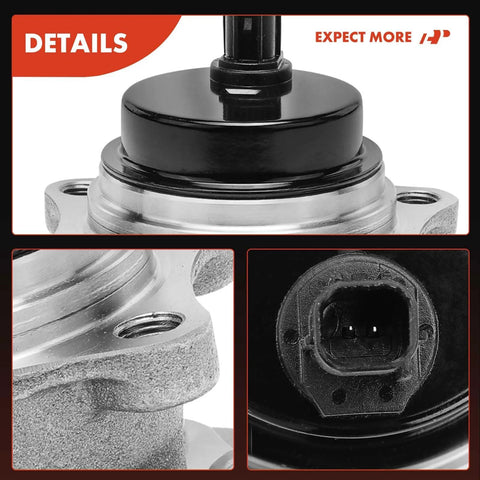 Close-up of Rear Wheel Bearing And Hub Assembly With ABS For Toyota Camry RAV4 Avalon C HR And Lexus ES Models 2018 To 2024
