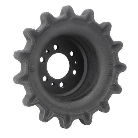 Heavy Duty Track Drive Sprocket With Fifteen Tough Teeth And Five Point Seven Five Inch Deep Bore Built Different To Crush Dirt And Mud Precision Drops Into Skid Steer Loader Direct Oem Swap 6736306 6855724 7165111 Super Tough side view