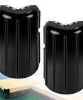 Two Pack Dock Corner Bumpers With Inflatable Fenders For Your Boat Docks No Nonsense Protection With Rugged Marine Grade Vinyl Guard