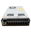 Bulletproof Design Ac To Dc Switching Power Supply 4.2V 60A Adjustable Enclosed with input-output terminals and cooling vents.