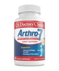 Arthro-7 bottle for Joint Support That Feels Legit With Turmeric MSM Collagen And Bromelain For Better Flexibility Mobility And Strong Cartilage Clinically Proven 60 Capsules 15 Or 30 Day Supply.