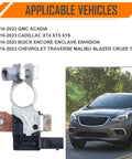Badass Battery Monitor Sensor Module Hella Compatible With Gmc Acadia Buick Encore Chevy Malibu Traverse Blazer Xts Direct Oem Replacement 13545954 close-up view with vehicle compatibility listing