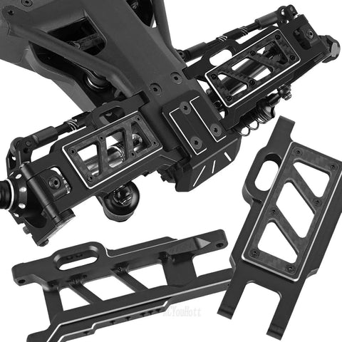 Aluminum Suspension Arms And Caster Block And Steering Blocks And Rear Stub Axle Carriers And Arm Suspension Mount, 1/10 Slash RC Car