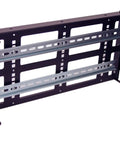 5U Rackmount DIN Rail Panel with 3.78 inch low profile depth built tough from 14 gauge steel, removable DIN rail, black finish