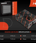Porsche Engine Air Filter For Macan And Panamera Keeps Your Ride Breathing Clean Fits 2.0L 2.9L 3.0L 3.6L 4.0L V6 V8